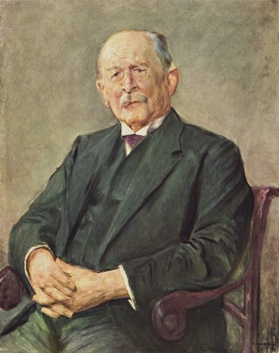 Portrait of Otto Gerstenberg by Max Liebermann